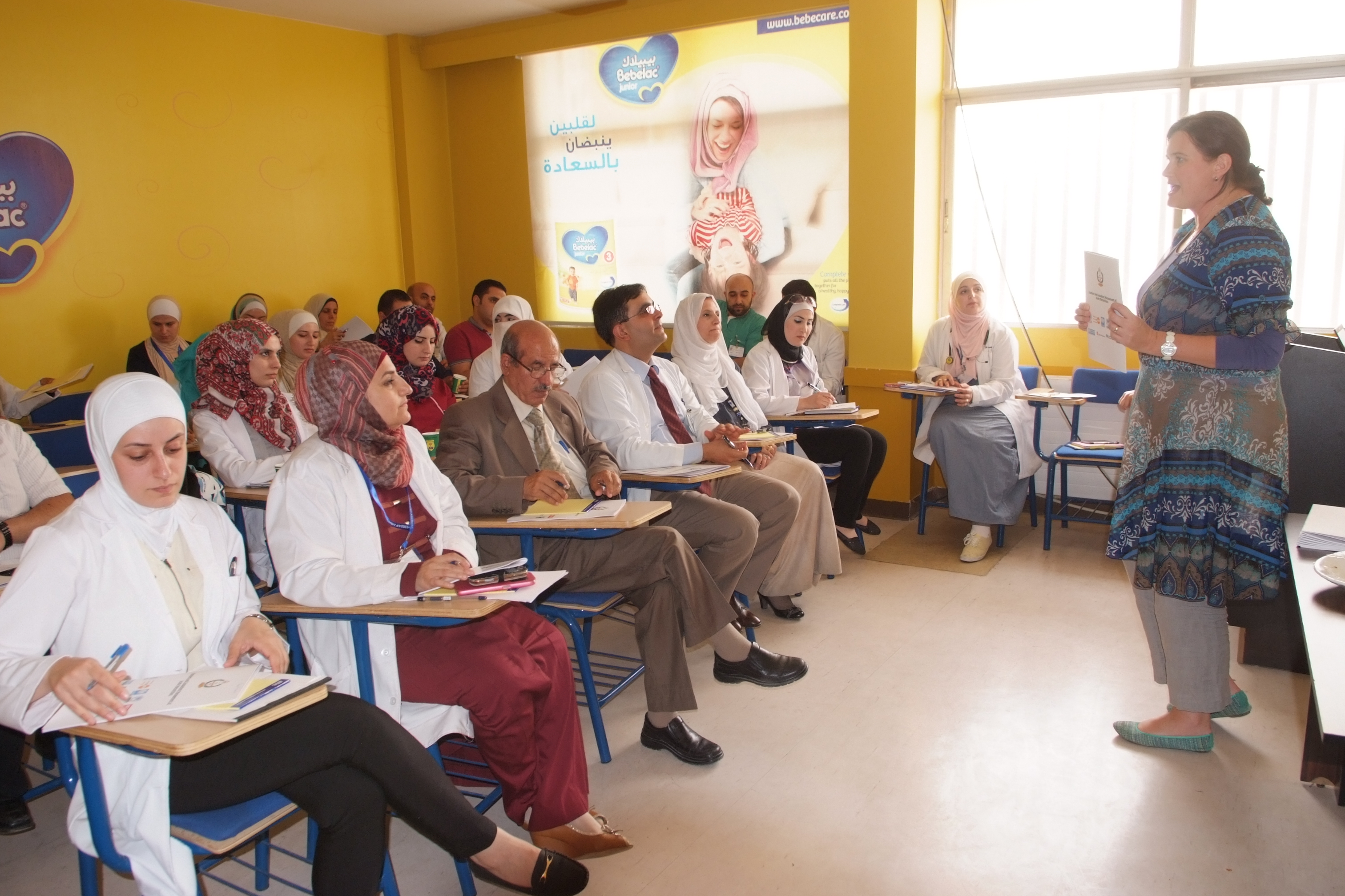 ورشة عمل حول (سوء التغذية الشديدة عند الأطفال) في مستشفى الجامعة الأردنية